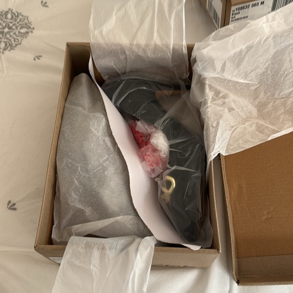 Clarks Black Suede Pumps - Picture 6 of 7